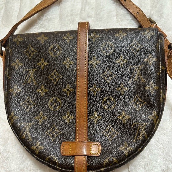 Vintage Louis Vuitton Monogram Brown Crossbody Bag - Picture 2 of 9